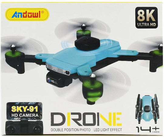 Andowl Quadcopter Dron Copii 2.4 GHz cu Cameră 1080p 100fps și Telecomandă