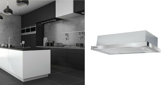Gruppe Kyma Schiebbarer Dunstabzug 60cm Inox
