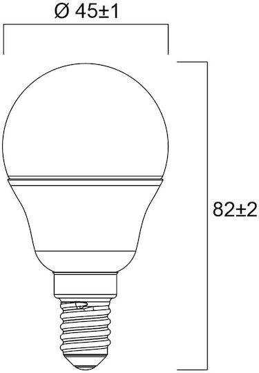 Sylvania LED Bulb 6.5W for Socket E14 Cool White 806lm