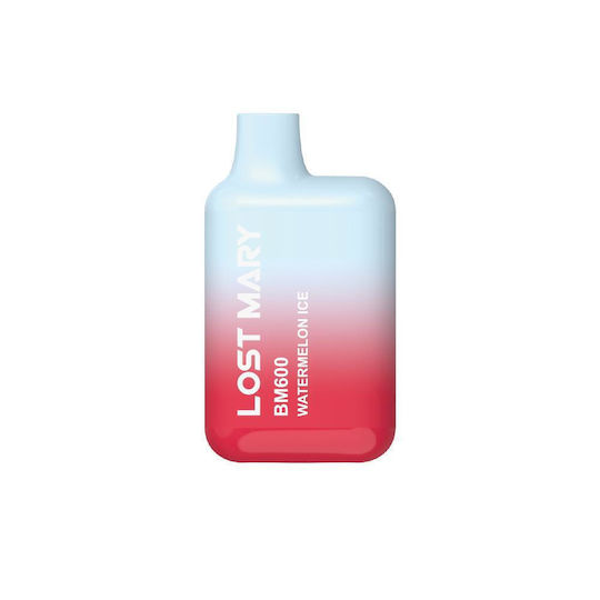 Elf Bar Lost Mary Țigară Electronică De Unică Folosință 600 Inhalări Pepene Verde Ice 2ml 20mg Roșie