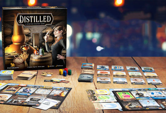 Настолна игра Distilled за 1-5 играчи 14+ години (EN) Paverson Games
