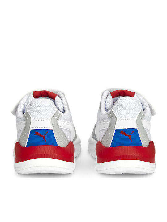 X-Ray Kids Sports Shoes Running with Hoop & Loop Closure White