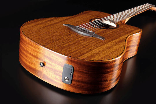 Lag Ηλεκτροακουστική Κιθάρα Tramontane Dreadnought T98 Cutaway Brown