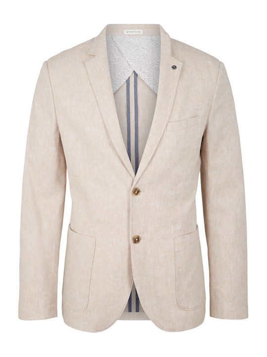 Sommer Herrenanzugsjacke Beige