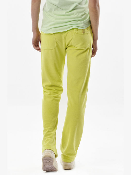 Body Action Pantaloni de trening pentru femei Lime