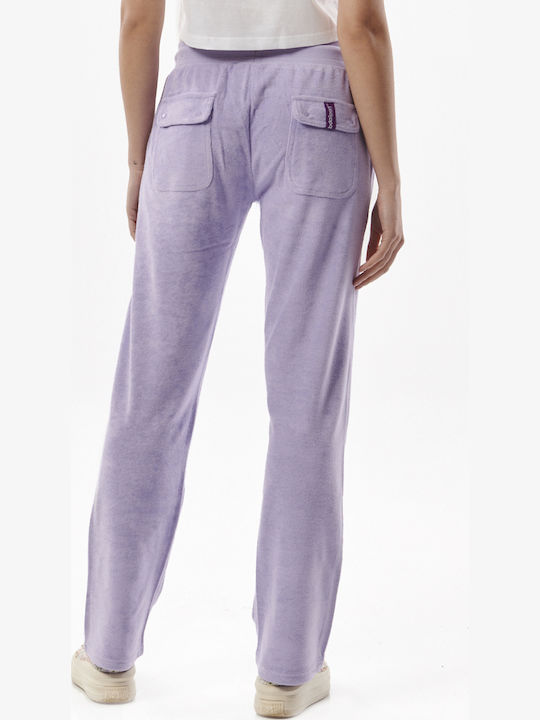 Body Action Παντελόνι Φόρμας Lilac