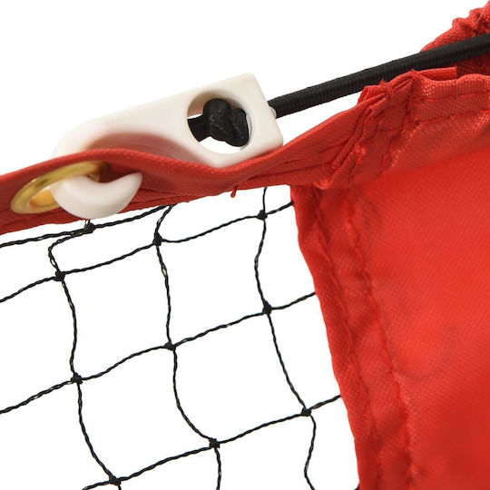 vidaXL Black / Red 500x100x87 cm
