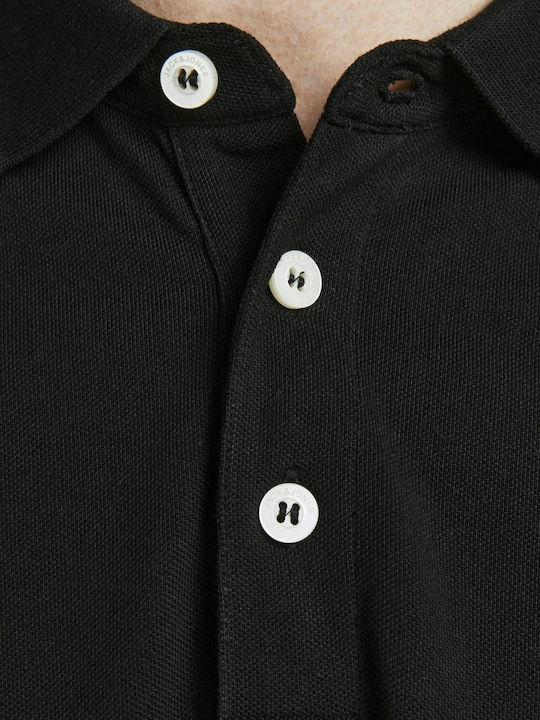 Polo Short Sleeve Blouse Black