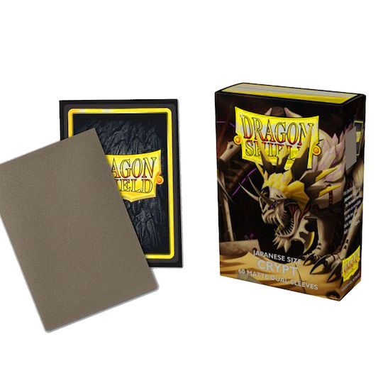 Dragon Shield Crypt Matte Yu-Gi-Oh Card Sleeves Japanese Size 60τμχ Clear
