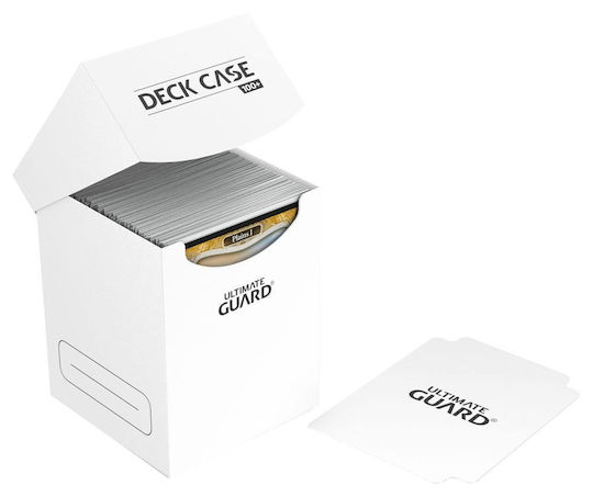 Ultimate Guard Game Accessory Deck Case White 100τμχ