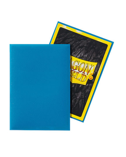 Dragon Shield Dragon Shield Japanese Size Card Sleeves Accesorii pentru Jocuri de Cărți de Schimb 60pcs Mată Albastru Cer 60 bucăți