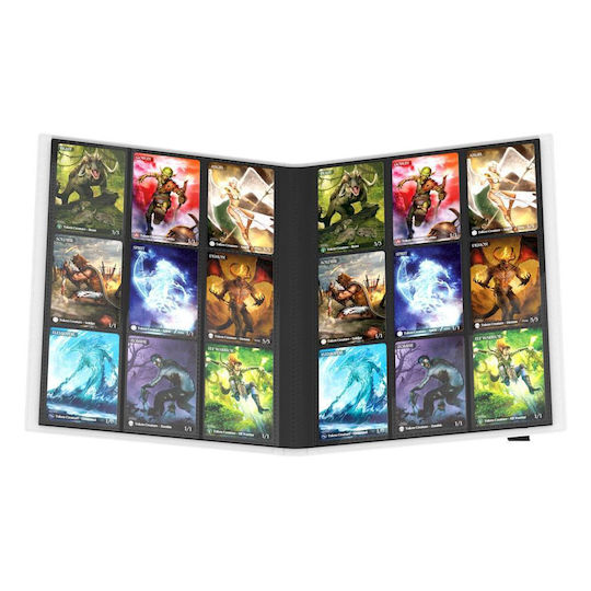 Ultimate Guard Flexxfolio 360 - 18-Pocket Binder 9-Pocket Standard Size White UGD010043