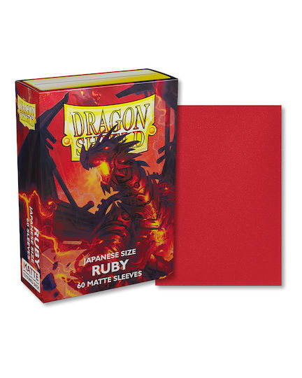 Dragon Shield Manșoane De Carduri Dimensiune Japoneză Mică Dimensiune Japoneză 60 Buc