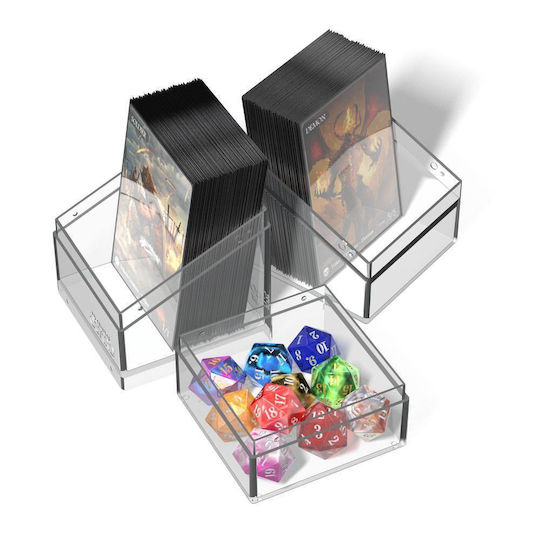 Ultimate Guard Boulder 'n' Tray 100+ Deck Box Standard Size Clear