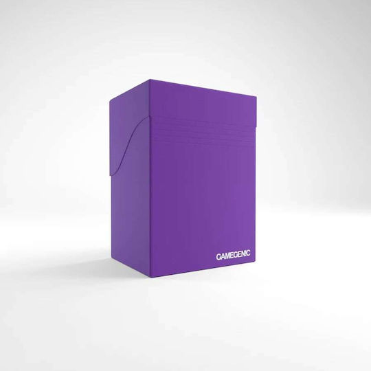Gamegenic Deck Holder 80+ Deck Box Standard Size Purple