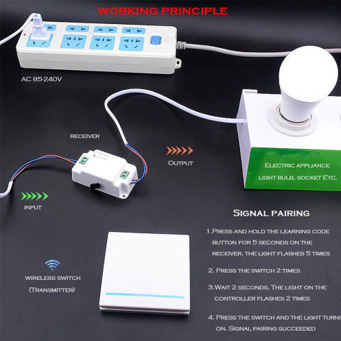 1888 Recessed Wall Switch Lighting One-Way with Frame Black