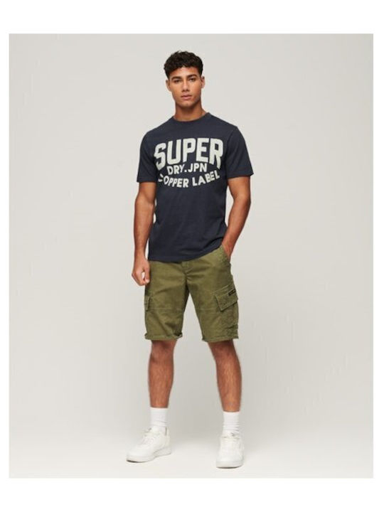 Superdry Vintage Copper Label Men's Short Sleeve T-shirt Navy Blue