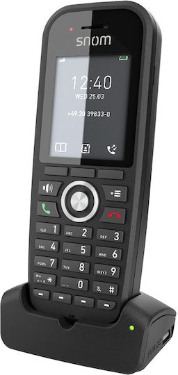 Snom Dect M30 & M400 Bundle Ασύρματο Τηλέφωνο IP Μαύρο