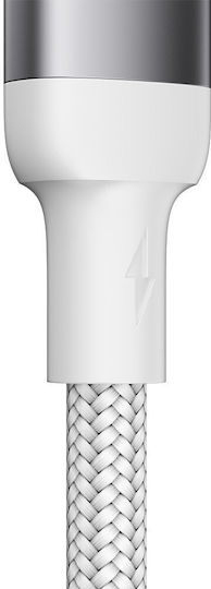 Joyroom S-CL020A10 Geflochten USB-C zu Lightning Kabel 20W Weiß 1.2m