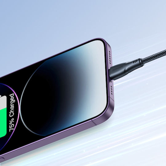 Joyroom S-UL012A11 USB-A to Lightning Cable Μαύρο 1.2m