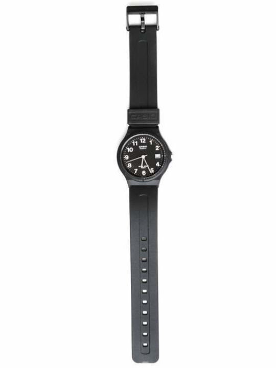 Casio Men's Watch 39mm Battery with Black Rubber Strap