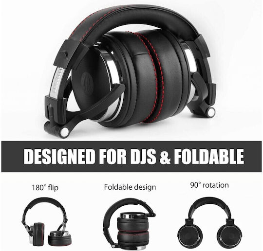 OneOdio Studio Pro 50 Ενσύρματα Over Ear Ακουστικά Μαύρα