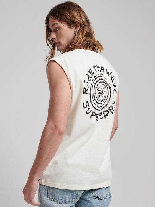 Superdry Μπλούζα Μπεζ