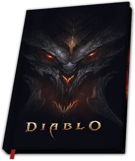 Abysse Diablo Key Art Notebook Black