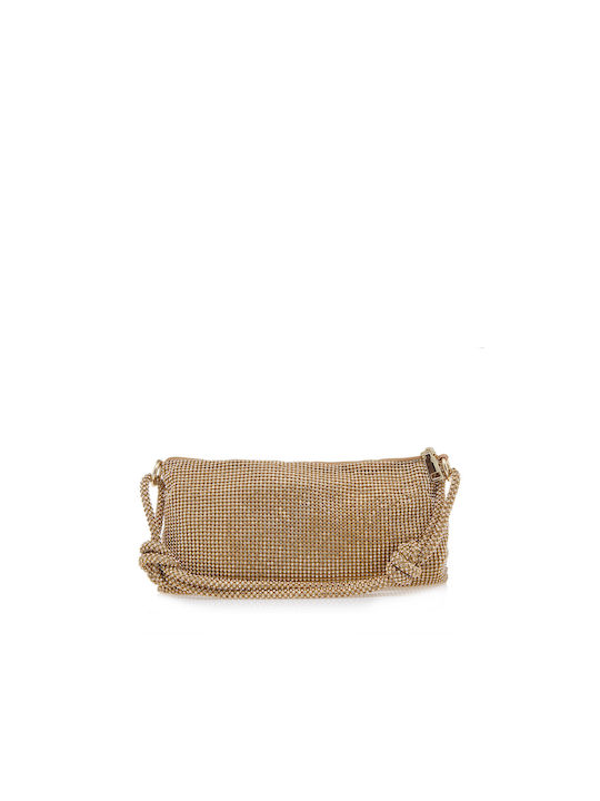 Veta Damen Tasche Schulter Gold