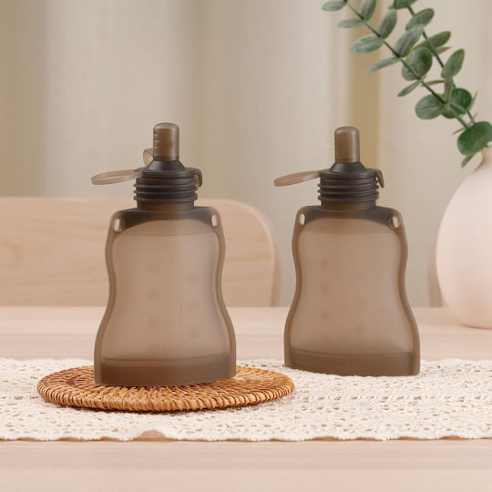 Haakaa Paiele de înlocuire Gri Yummy Pouch Sippy Spout din Silicon 1buc