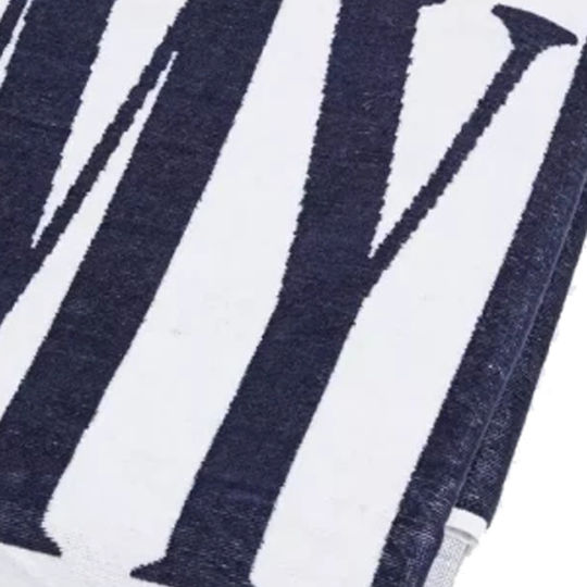 Tommy Hilfiger Logo Signature Cotton Blue 180x100cm