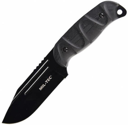 Mil-Tec G10 Kydex Μαχαίρι Μαύρο σε Θήκη