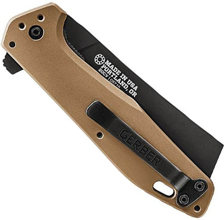 Gerber Fastball Cleaver 20CV Taschenmesser Braun