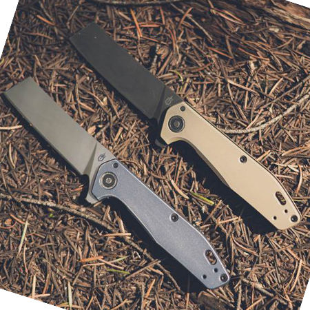 Gerber Fastball Cleaver 20CV Taschenmesser Braun