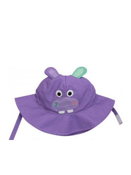 Zoocchini Kids Swimwear Swim Diaper with Hat Purple