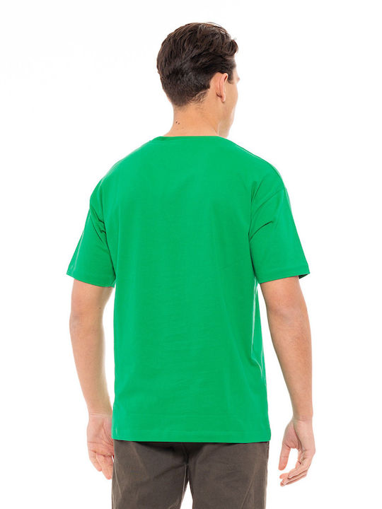 Splendid T-shirt Bărbătesc cu Mânecă Scurtă Verde