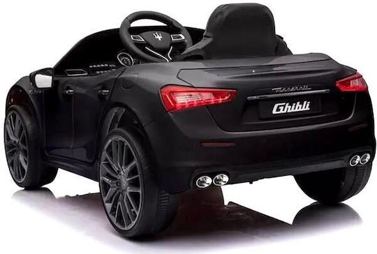 Maserati Ghibli One-Seater Licensed 12 Volt Black for 3+ Years