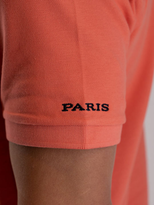 GL2319015 Polo Short Sleeve Blouse Orange