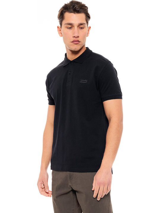 Polo Short Sleeve Blouse Black