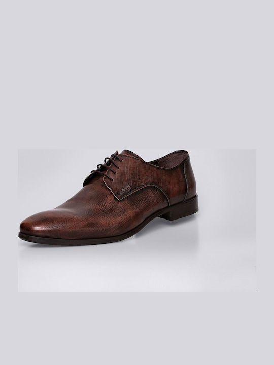 Men's Leather Dress Shoes Cognac Glamour