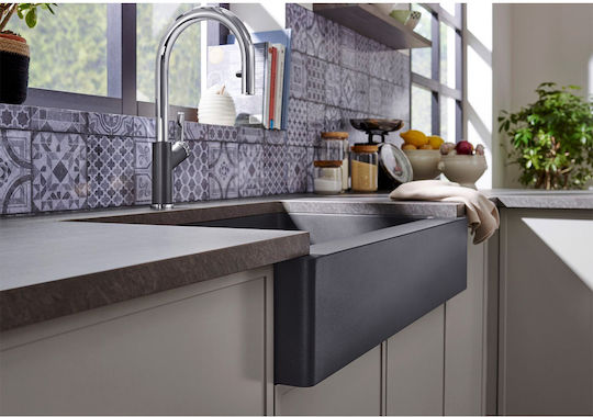 Blanco Vintera XL 9-UF Ένθετος από Συνθετικό Γρανίτη Μ90xΠ51cm Tartufo