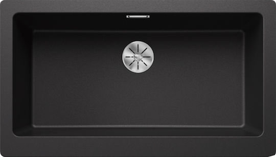 Blanco Vintera XL 9-UF Ένθετος από Συνθετικό Γρανίτη Μ90xΠ51cm Anthracite