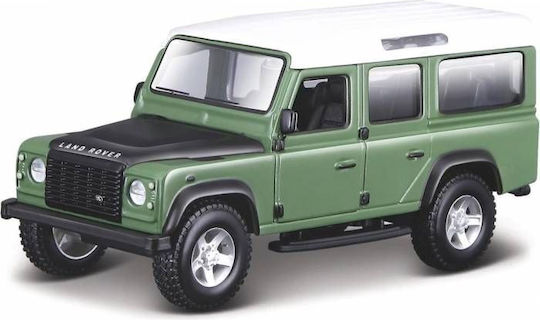 Bburago Spielzeugauto Land Rover Defender Grün Maßstab 1:32 Für 3+ Jahre Verschiedene Designs 1Stück