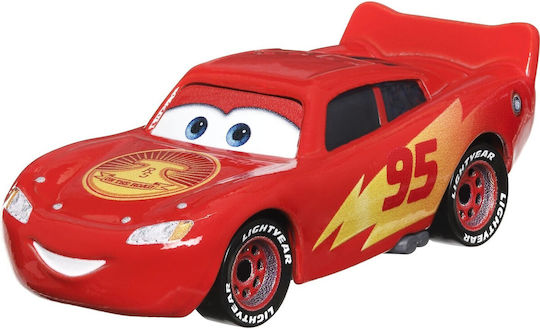 Mattel Lightning McQueen Pixar Cars On The Road Car Road Trip Lightning McQueen 1:64 For 3+ Years Old