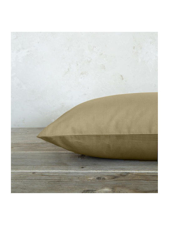 Nima Sheet Semi Double 180x260cm. Unicolors Gold Brown