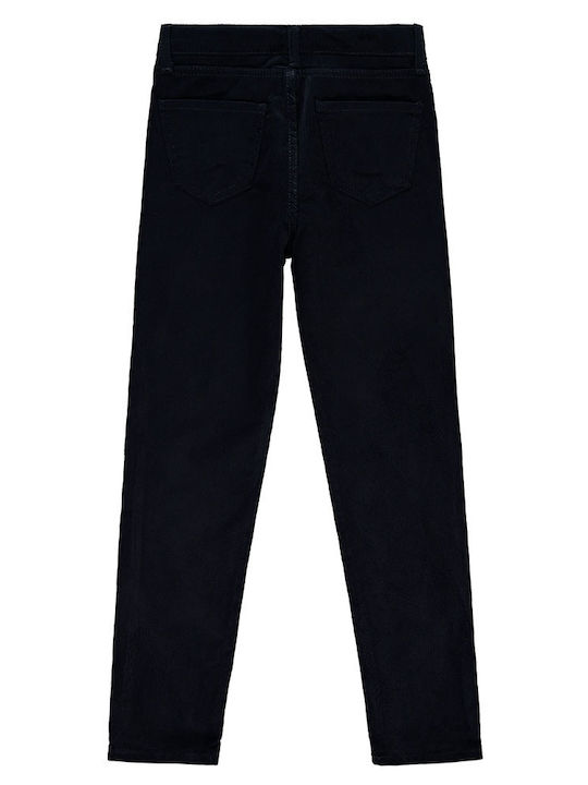 Children's pants corduroy blue for boys (6-10 years old)