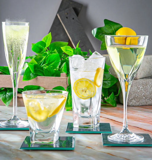 RCR Fusion Glass Champagne made of Glass Goblet 200ml