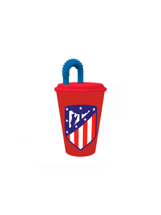 Atletico Madrid Glass made of Plastic in Red Color S2004037