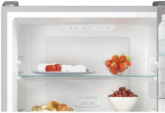 Candy Combină frigorifică 377lt Total NoFrost Î200xL59.5xA65.8cm. Inox CCE4T620ES