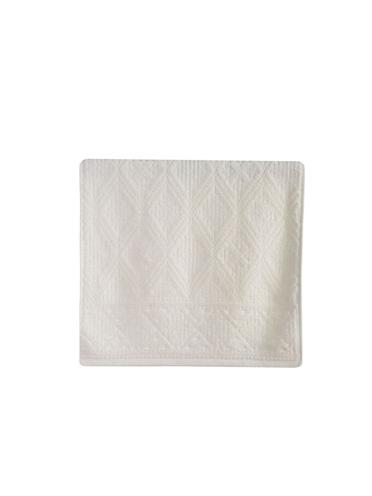 Nef-Nef Homeware Hand Towel Jerant 033216 30x50cm. Natural Weight 550gr/m²